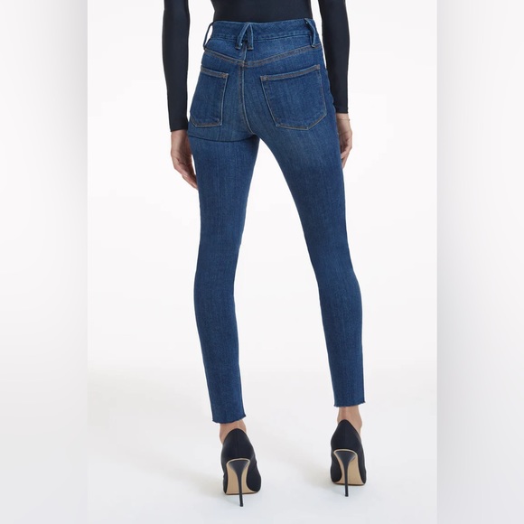 Ladies jeans by Good American - GOOD WAIST STEP HEM *pics by GA - Picture 6 of 7